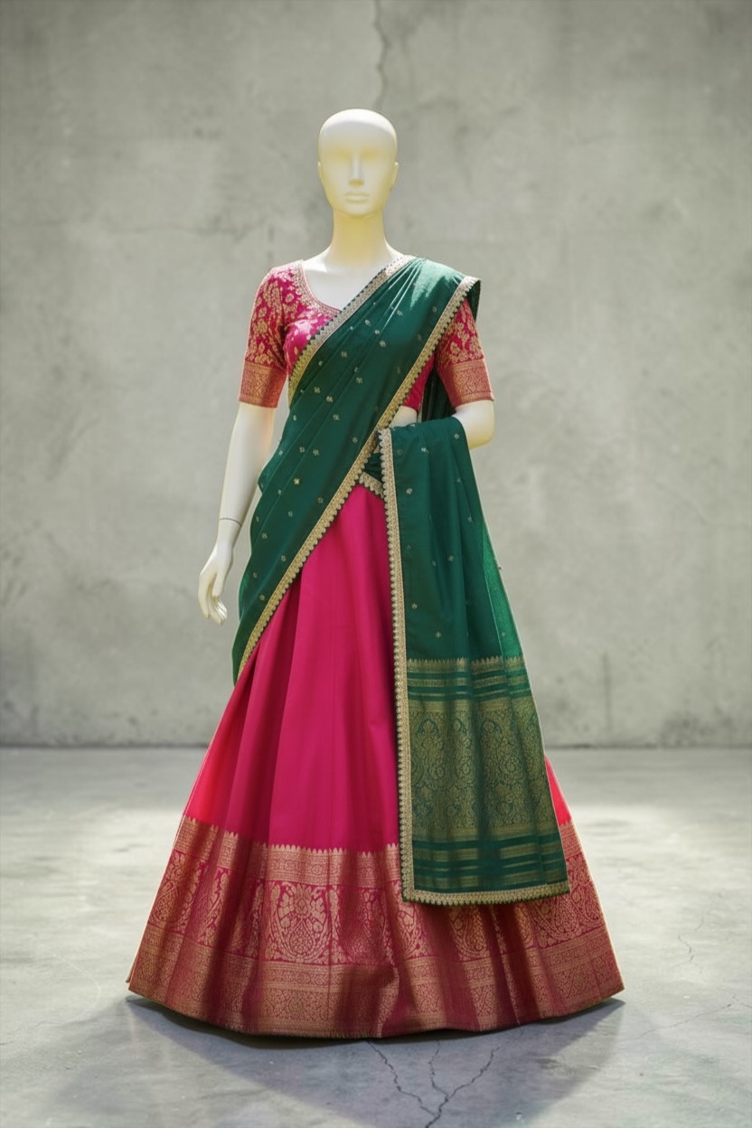 royal blue floral embroidered lehenga set royal blue floral embroidered lehenga set